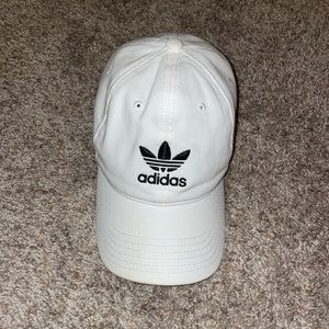 WHITE ADDIDAS HAT